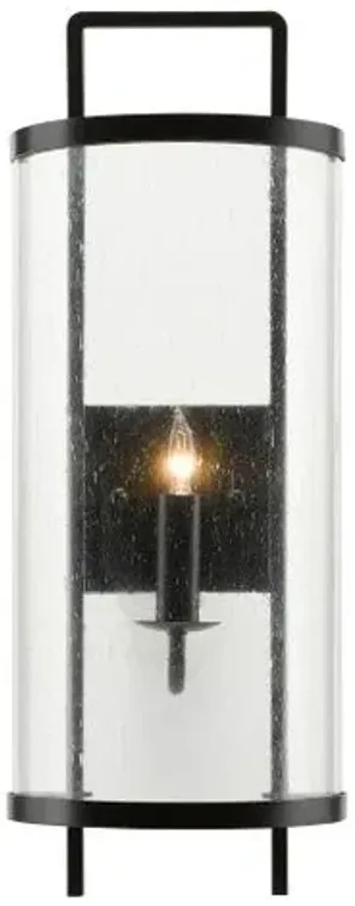 Breakspear Wall Sconce - Antique Black - Currey & Company