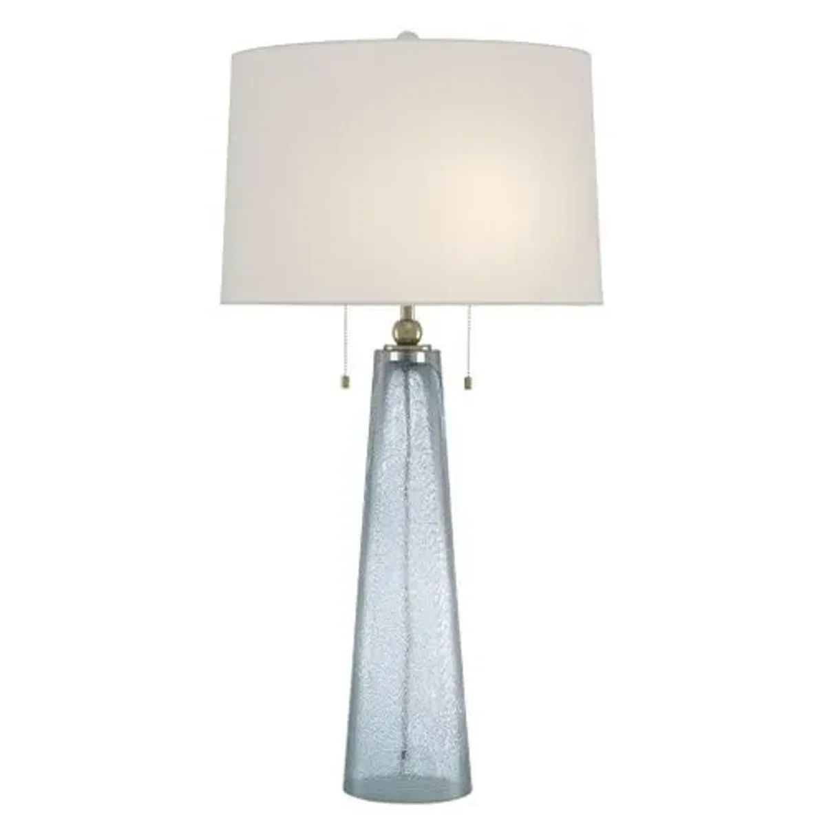 Looke Glass Table Lamp - Blue - Currey & Company