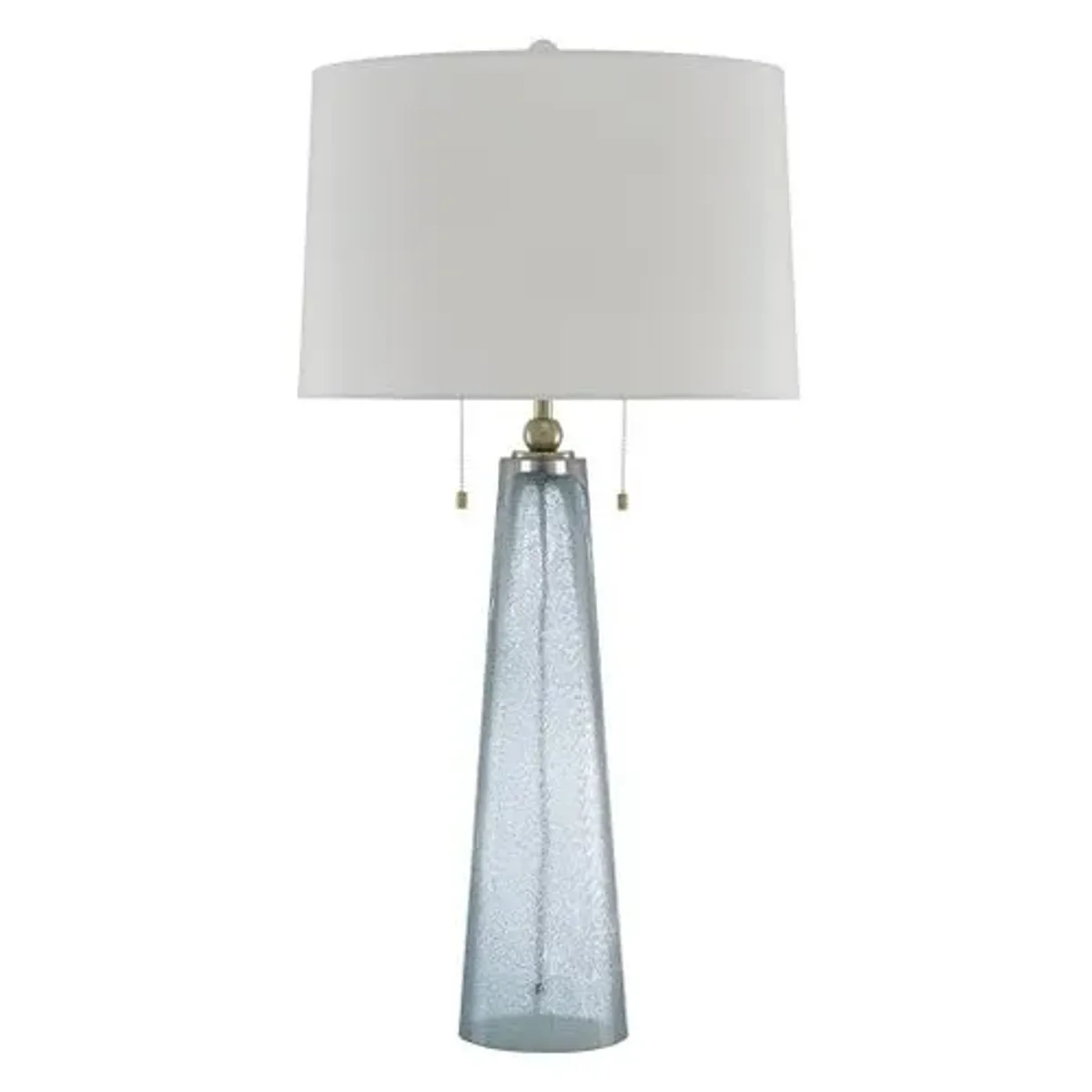 Looke Glass Table Lamp - Blue - Currey & Company