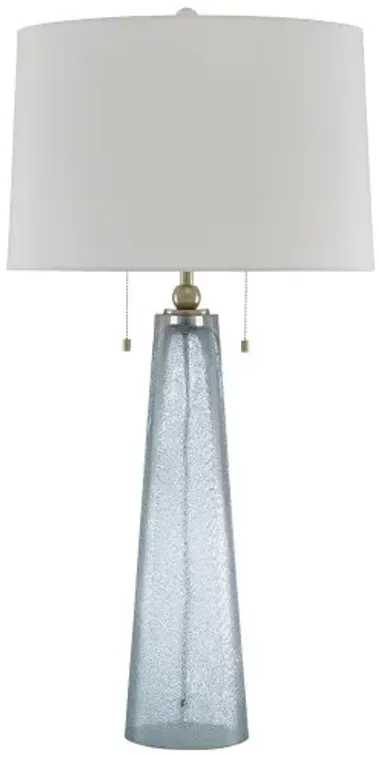Looke Glass Table Lamp, Blue