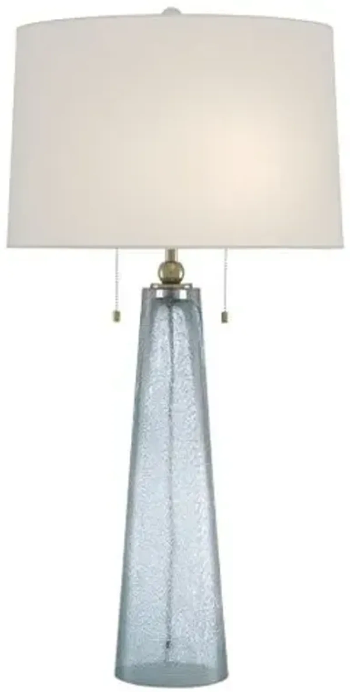 Looke Glass Table Lamp - Blue - Currey & Company