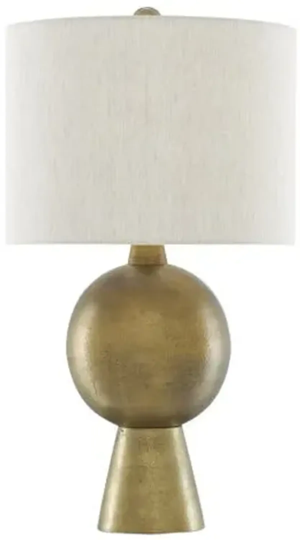 Rami Table Lamp - Antique Brass - Currey & Company - Gold