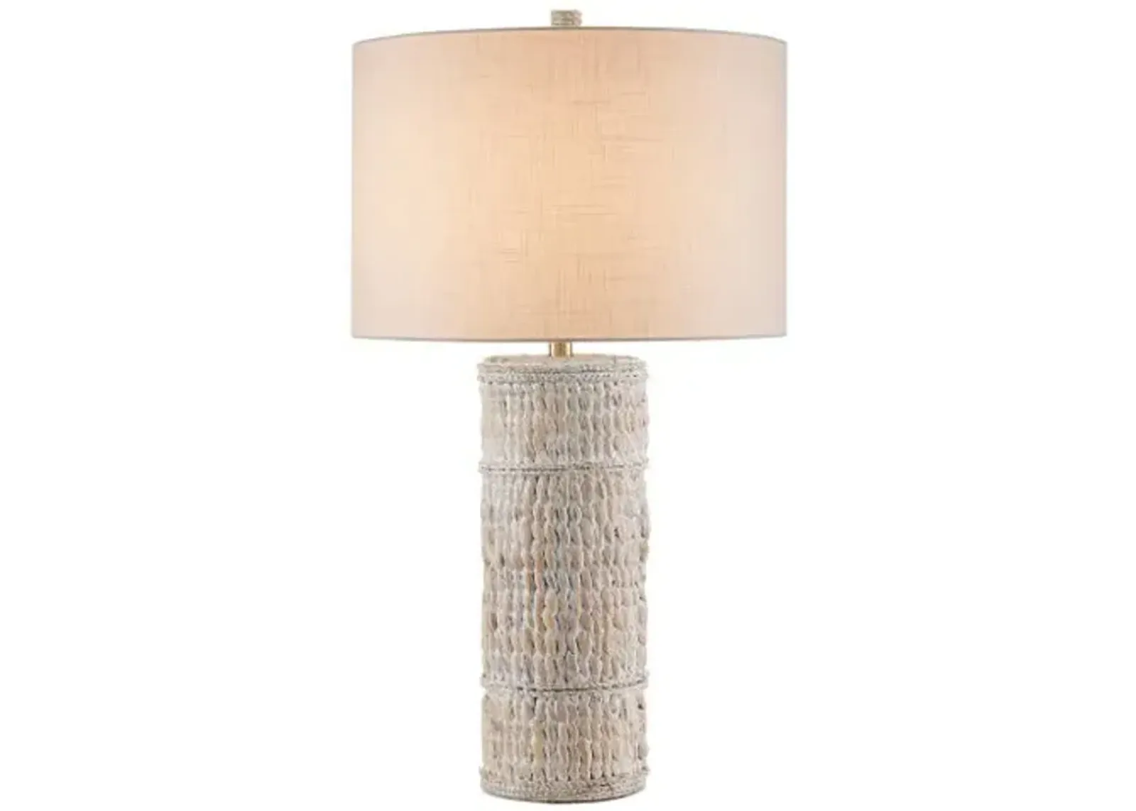 Azores Table Lamp - White - Currey & Company