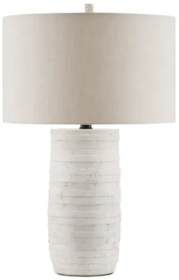 Innkeeper Table Lamp - White - Currey & Company