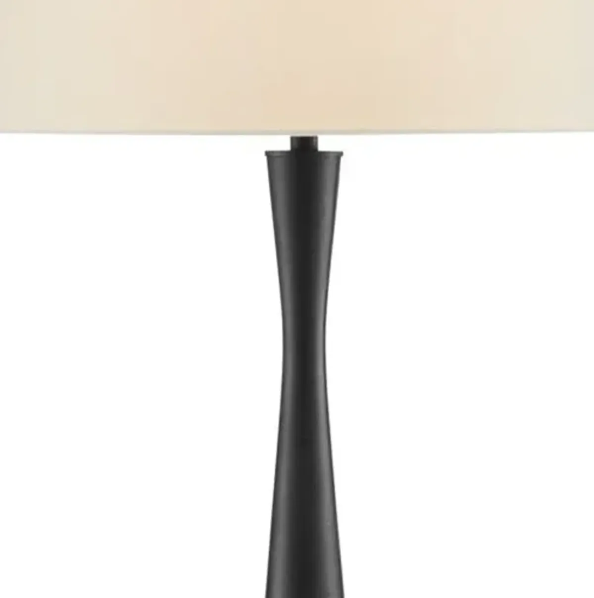 Montenegro Floor Lamp - Matte Black - Currey & Company