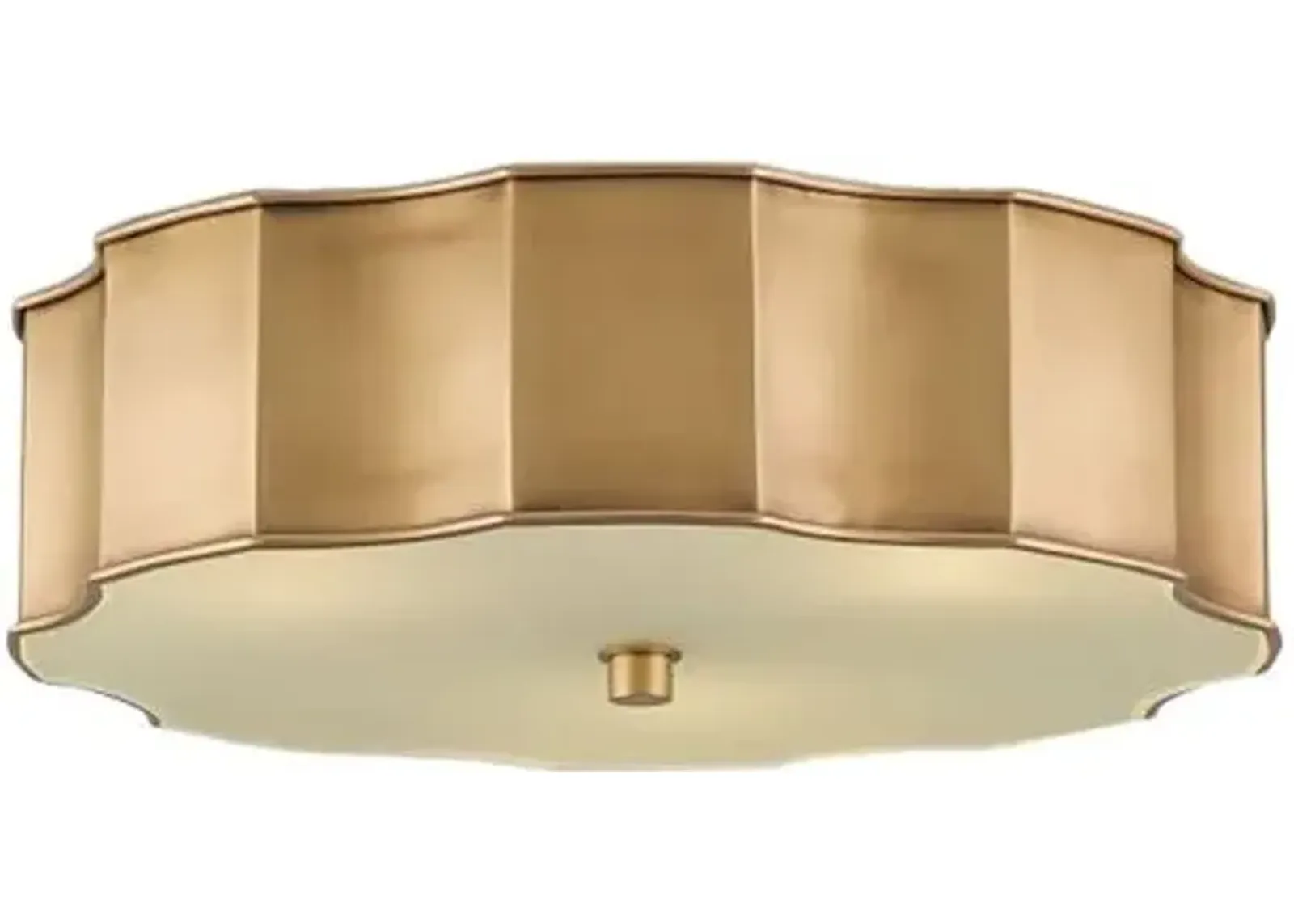 Wexford Flush Mount - Currey & Company - Gold