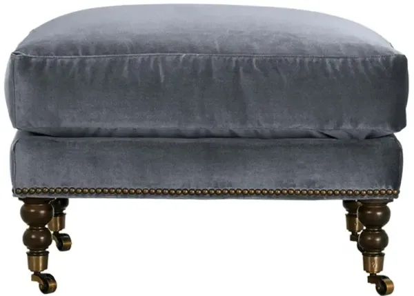 Margot Velvet Ottoman
