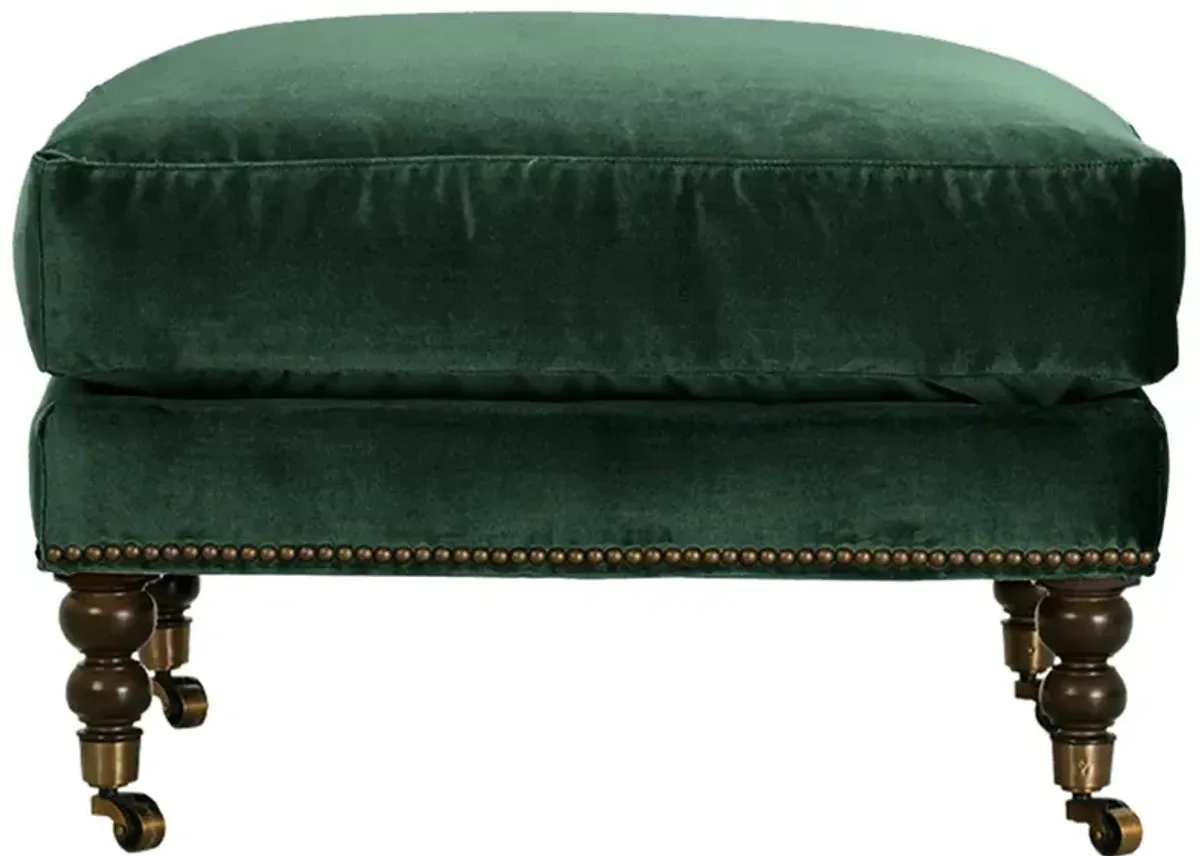 Margot Velvet Ottoman