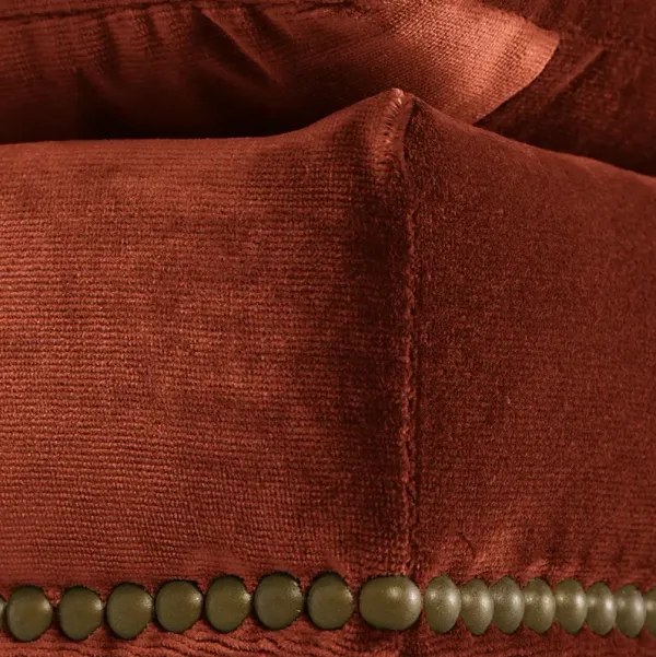 Margot Velvet Ottoman