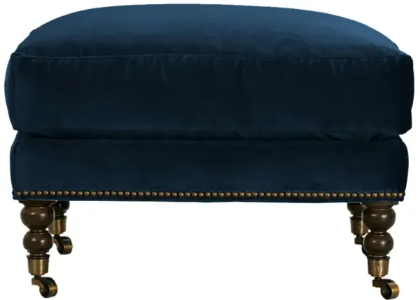 Margot Velvet Ottoman
