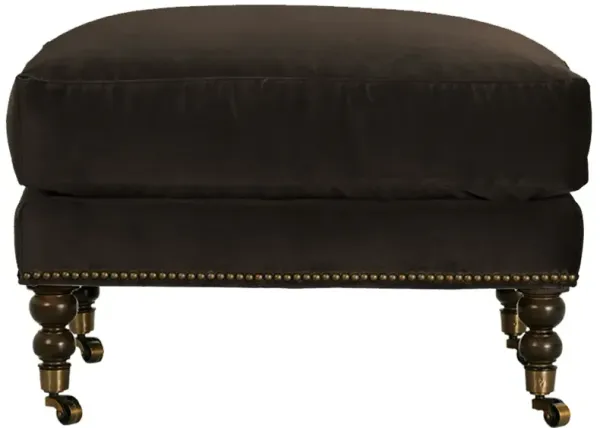 Margot Velvet Ottoman