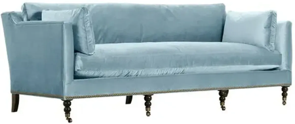 Margot 90" Velvet Sofa