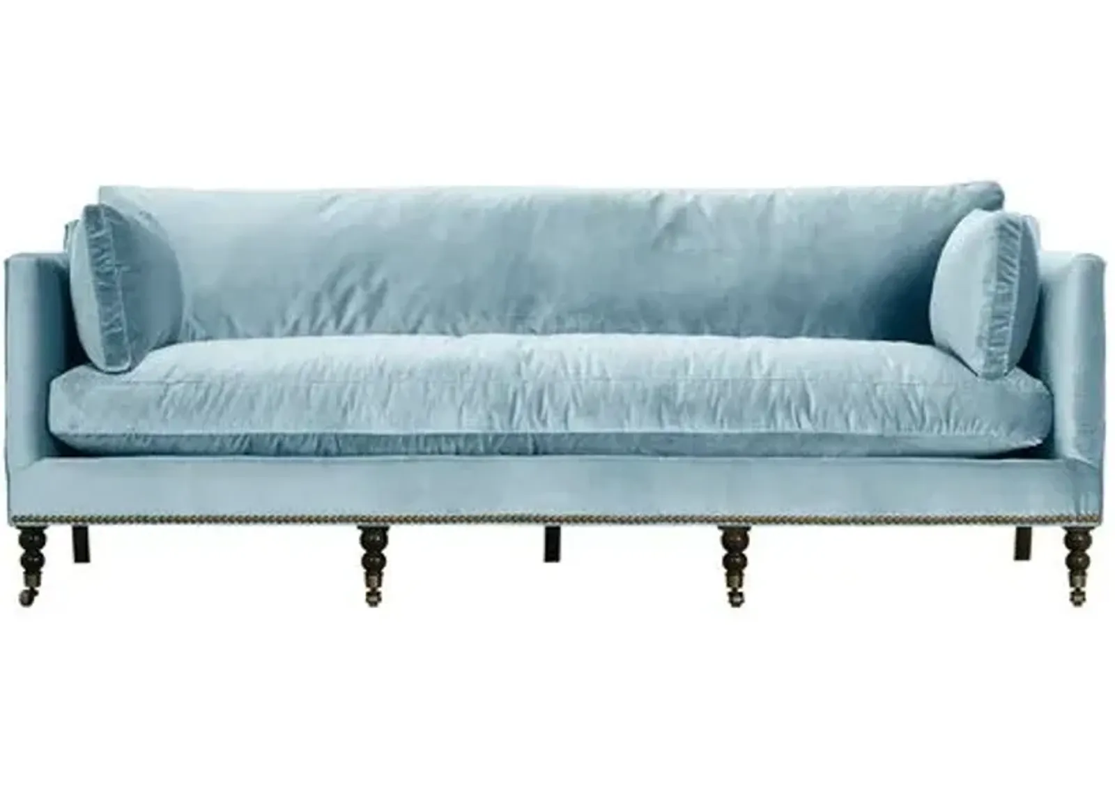 Margot 90" Velvet Sofa