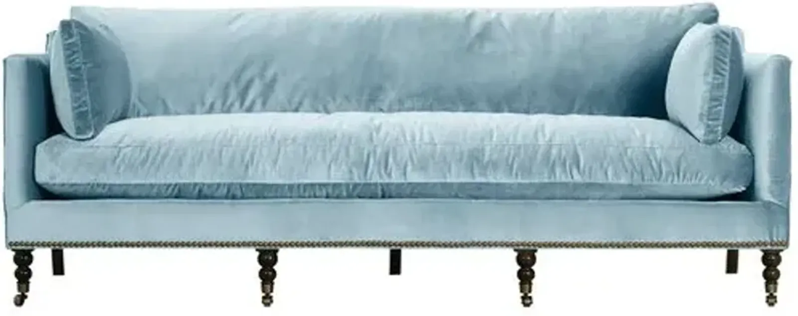 Margot 90" Velvet Sofa