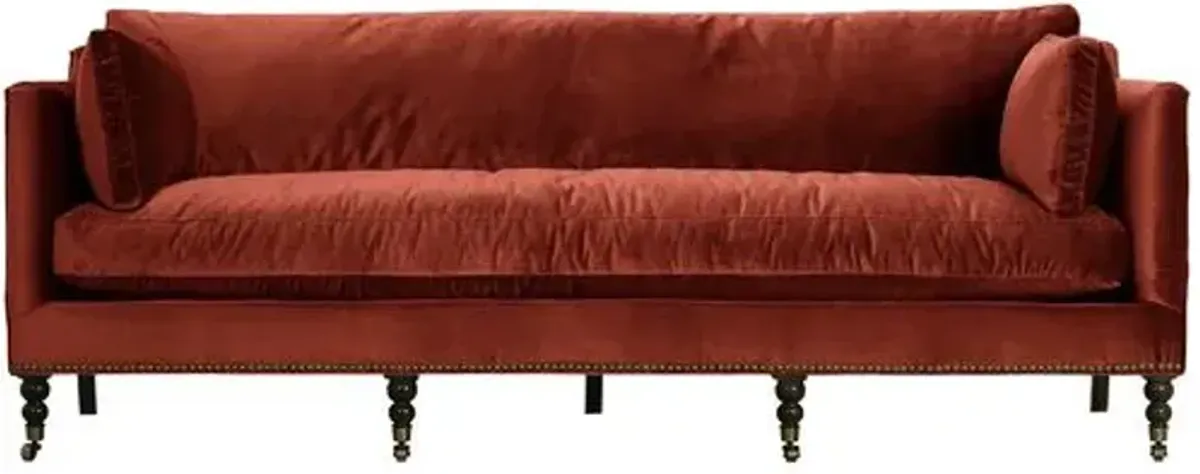 Margot 90" Velvet Sofa