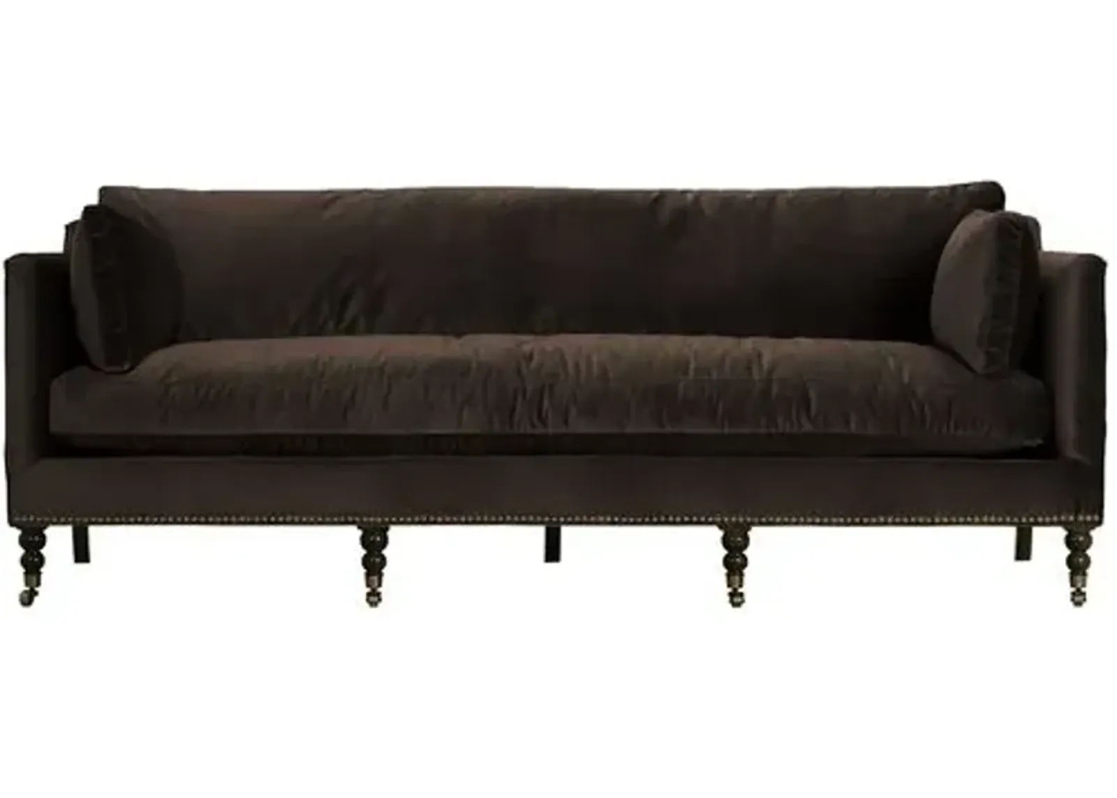 Margot 90" Velvet Sofa