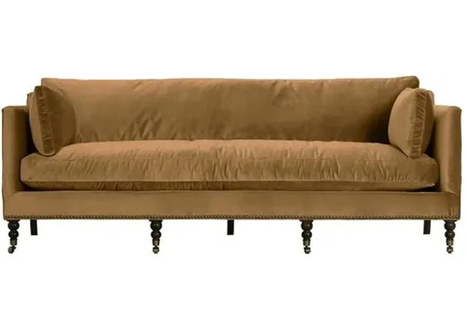 Margot 90" Velvet Sofa