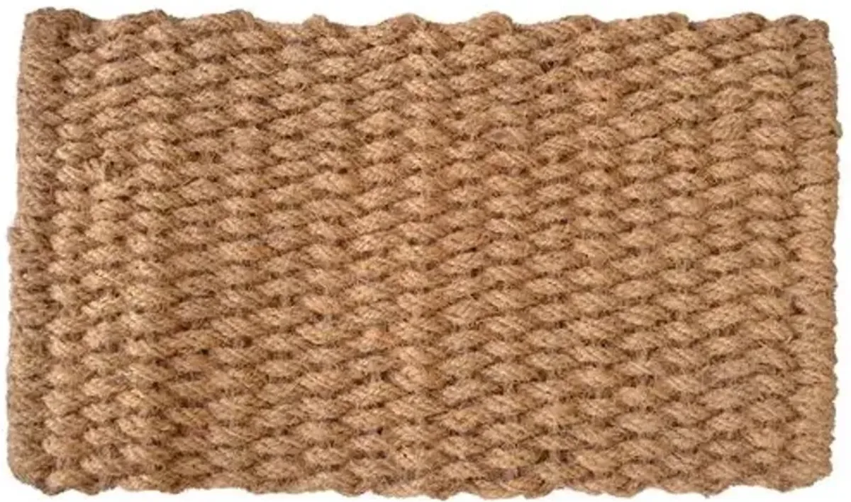 Embedded Rope Mat - Brown