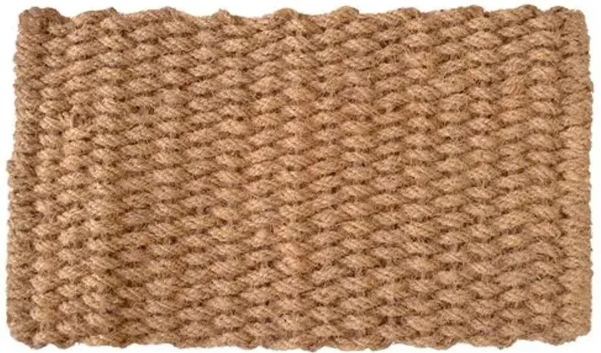 Embedded Rope Mat - Brown