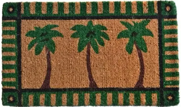 Palm Tree Doormatcolor - Multi