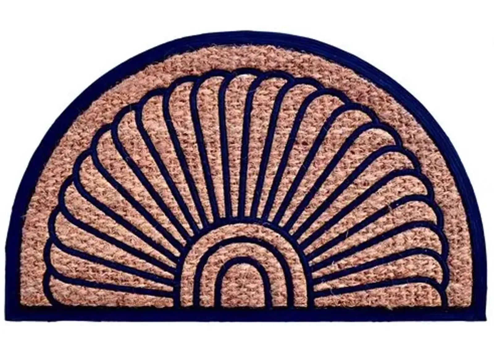 Fan Doormat - Brown