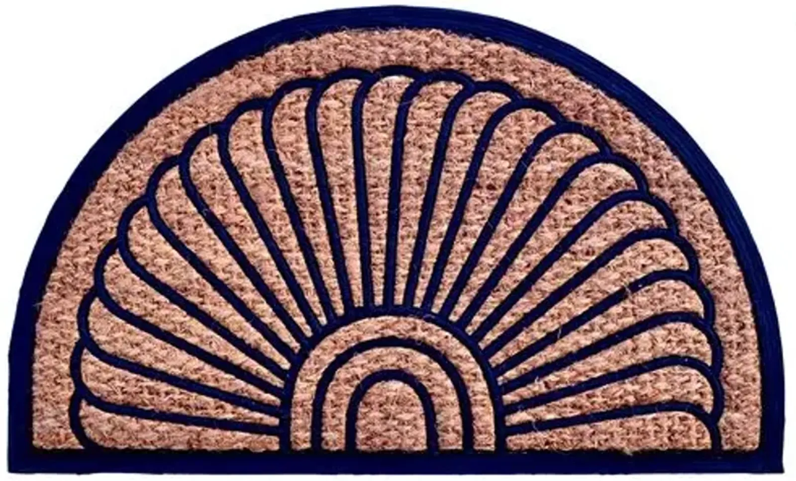 Fan Doormat - Brown