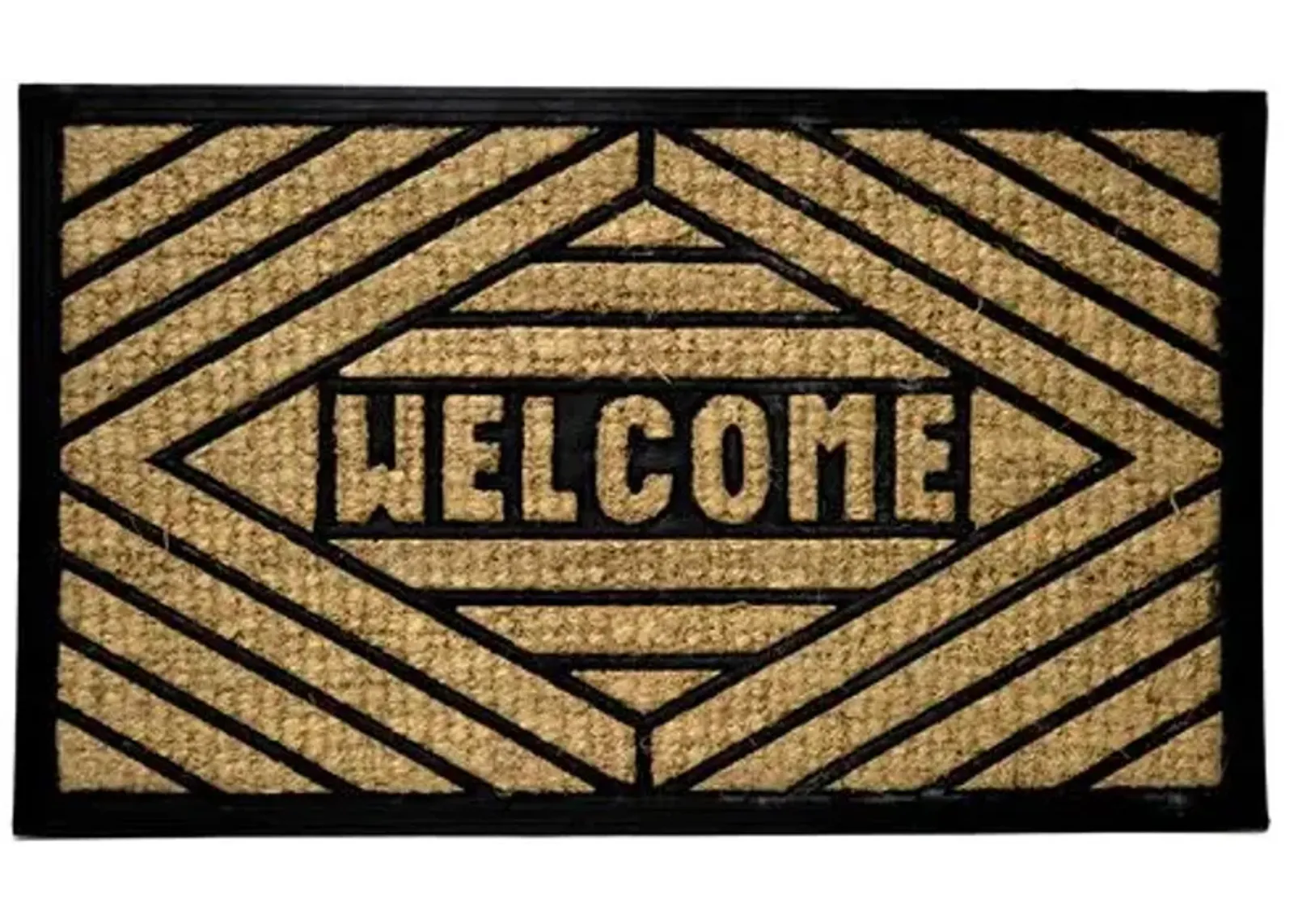 Welcome Doormat - Brown