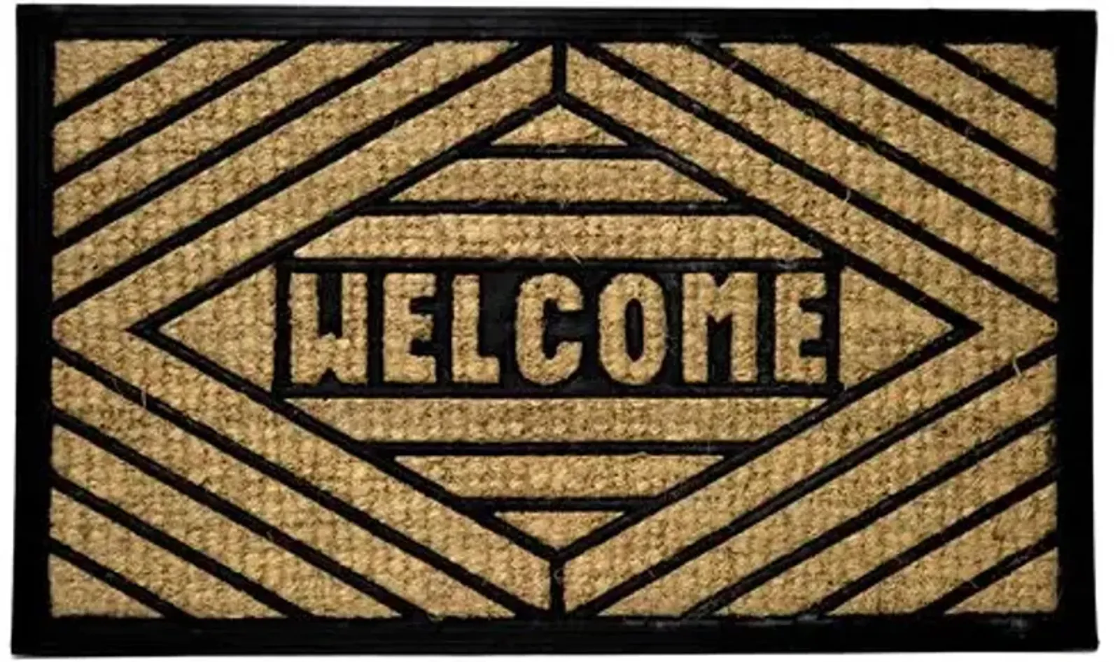 Welcome Doormat - Brown