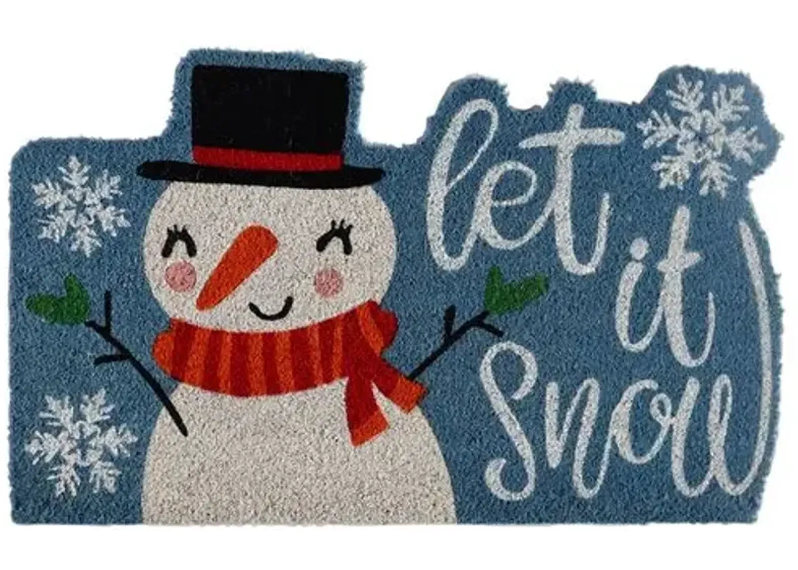 Let It Snow Doormatcolor - Multi