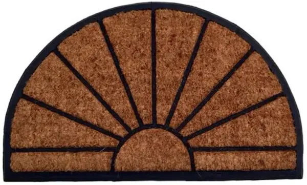 Sun Doormat - Brown