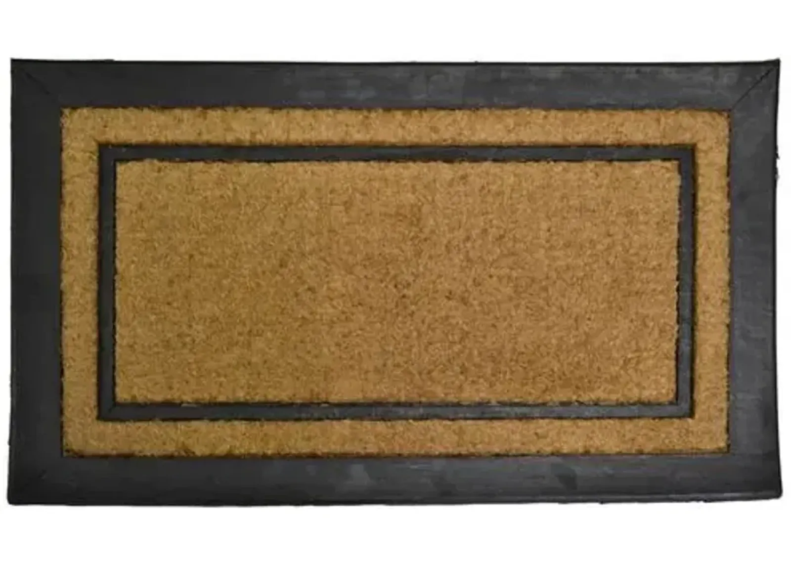 York Rectangle Doormat - Brown