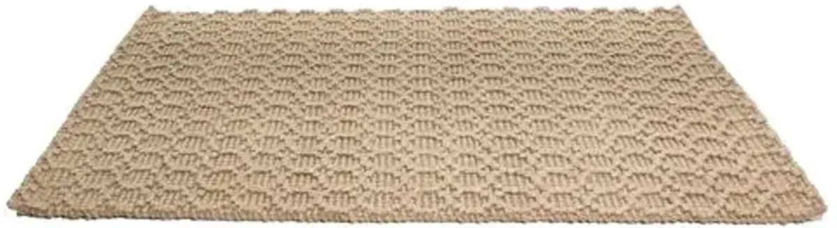 Natural Beehive Doormat - Brown