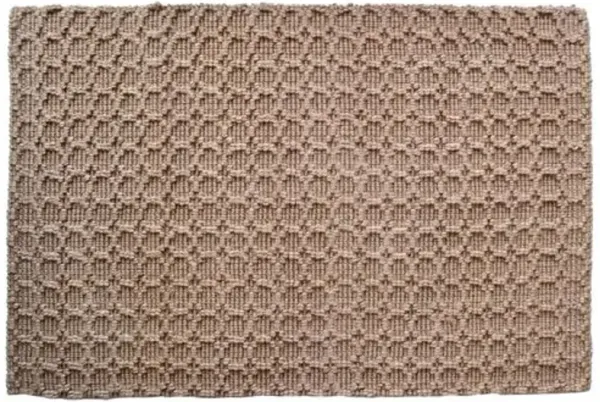 Natural Beehive Doormat - Brown