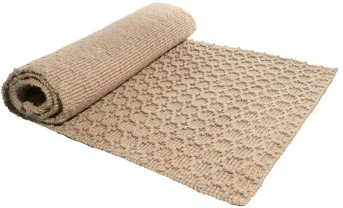 Natural Beehive Doormat - Brown