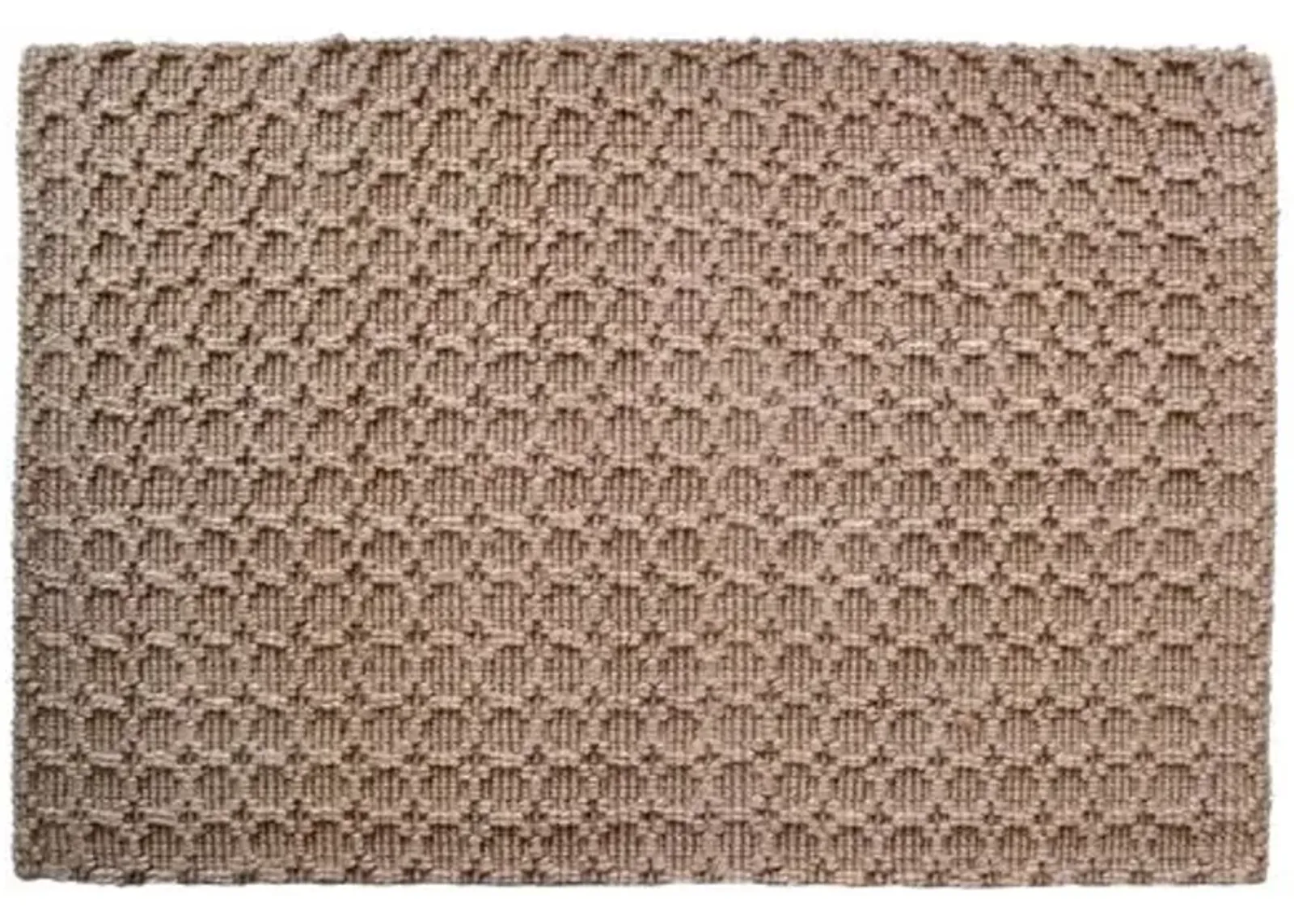 Natural Beehive Doormat - Brown