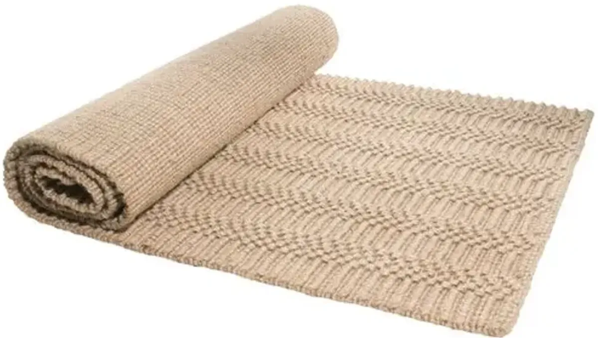 Natural Waves Doormat - Brown