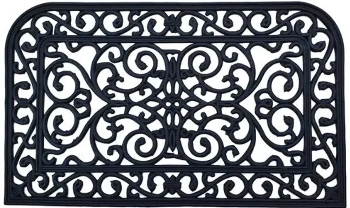 Monarch Doormat - Black