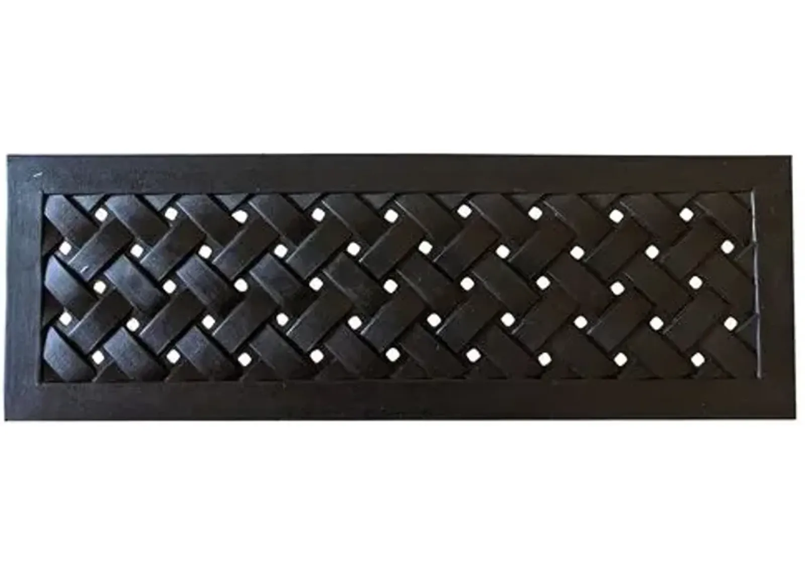 Braided Doormat - Black