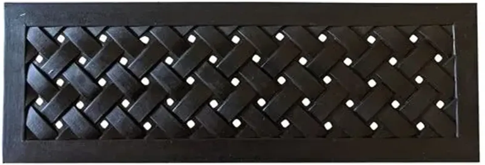 Braided Doormat - Black