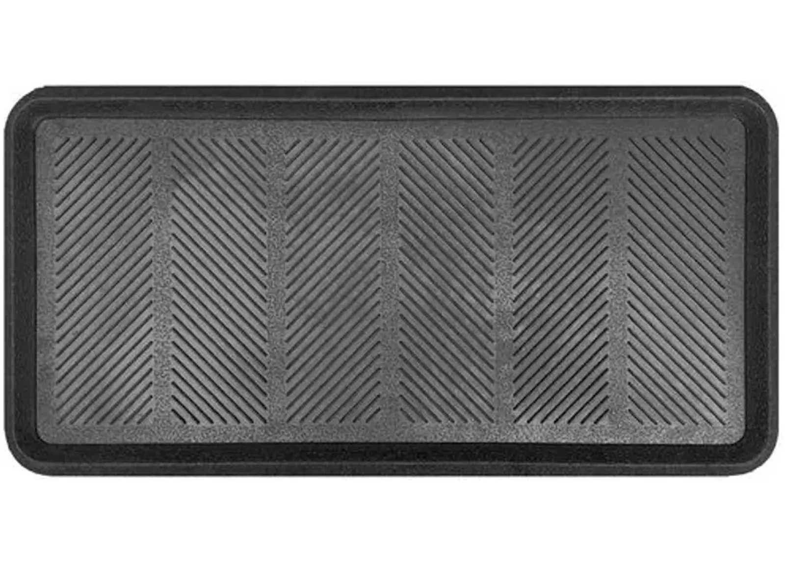 Rubber Boot Tray - Black