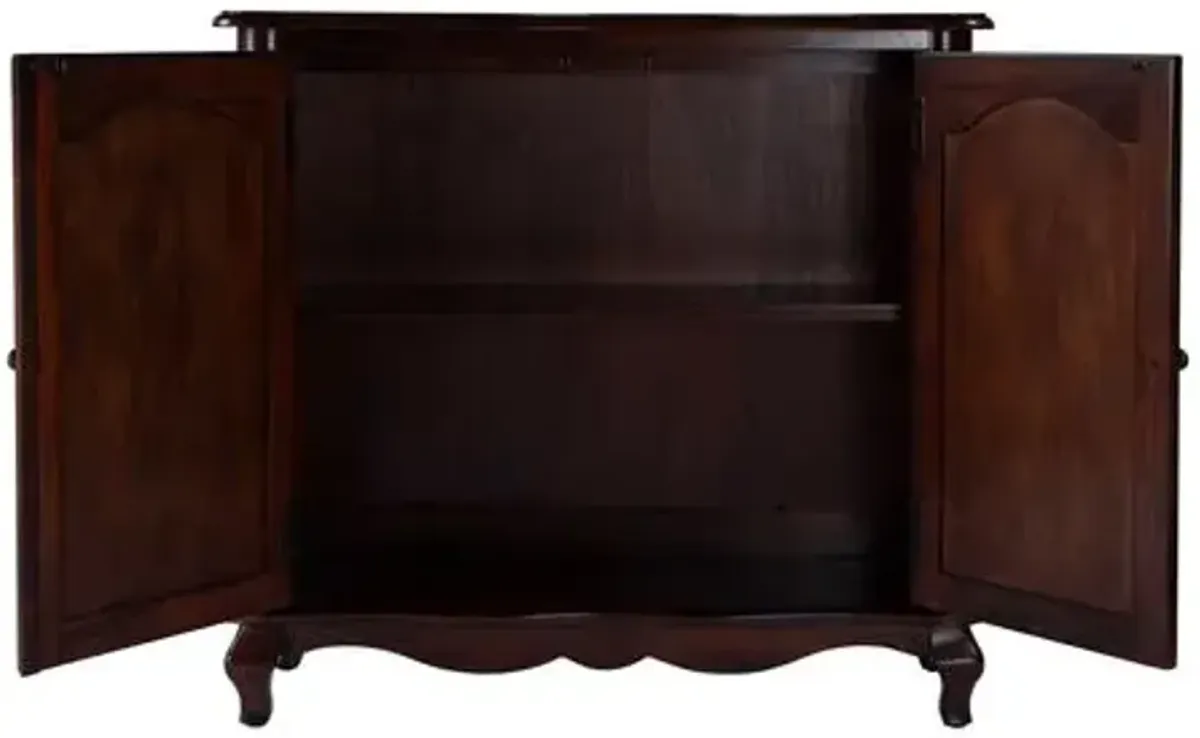 Felix European Accent Cabinet - Brown