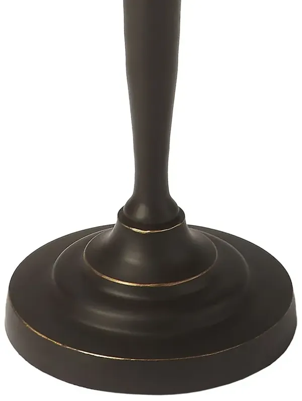 Griffin Metal Side/Drink Table - Black/Gold