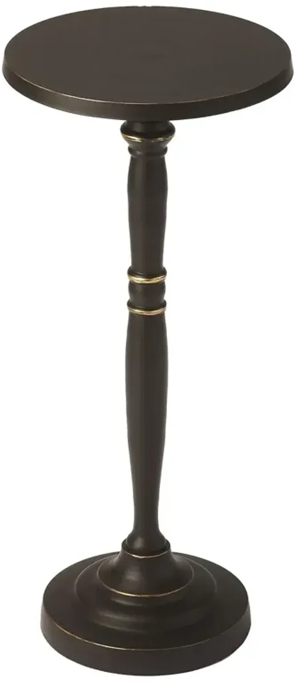 Griffin Metal Side/Drink Table - Black/Gold