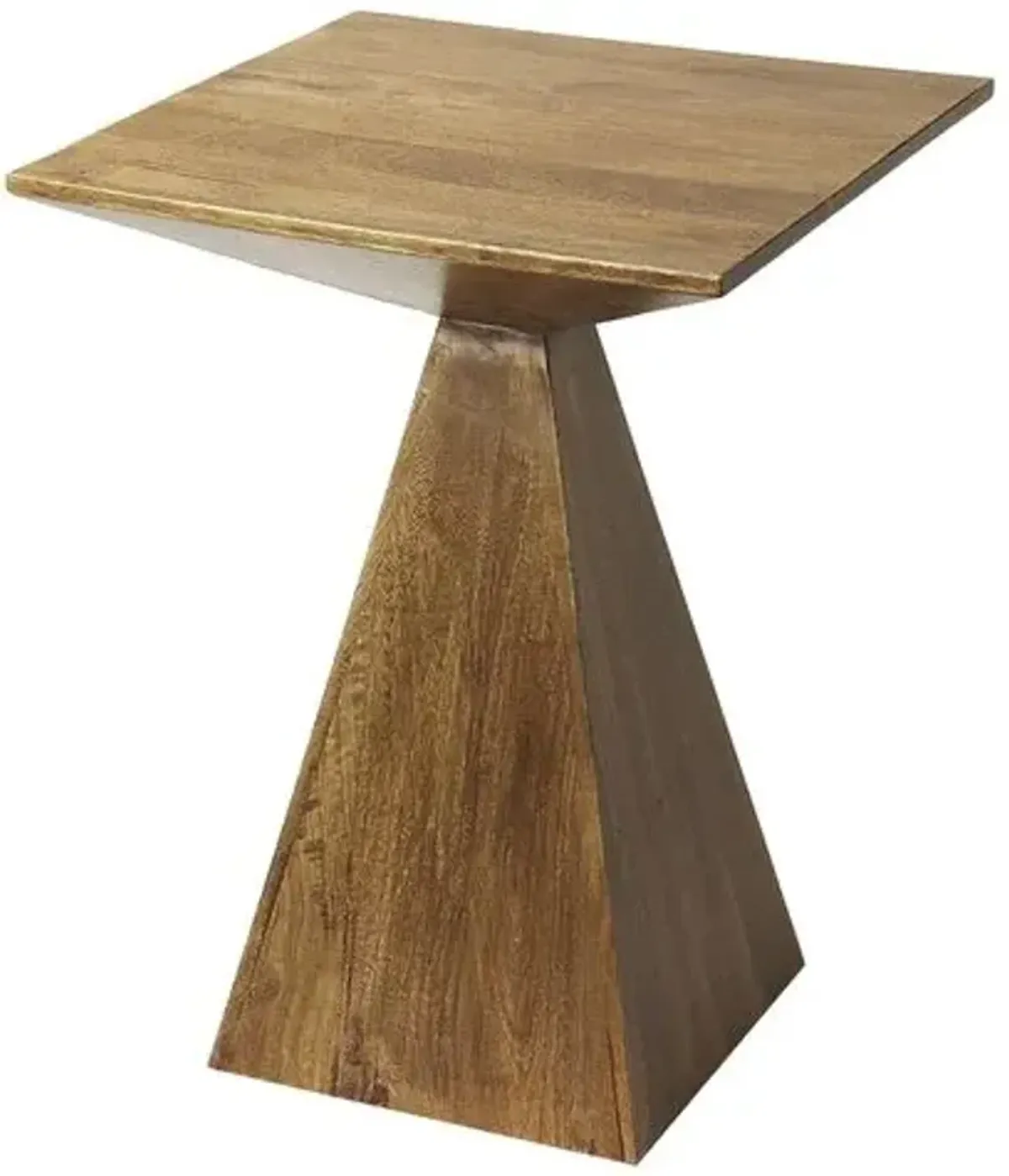 Avery Modern Wood End Table - Brown