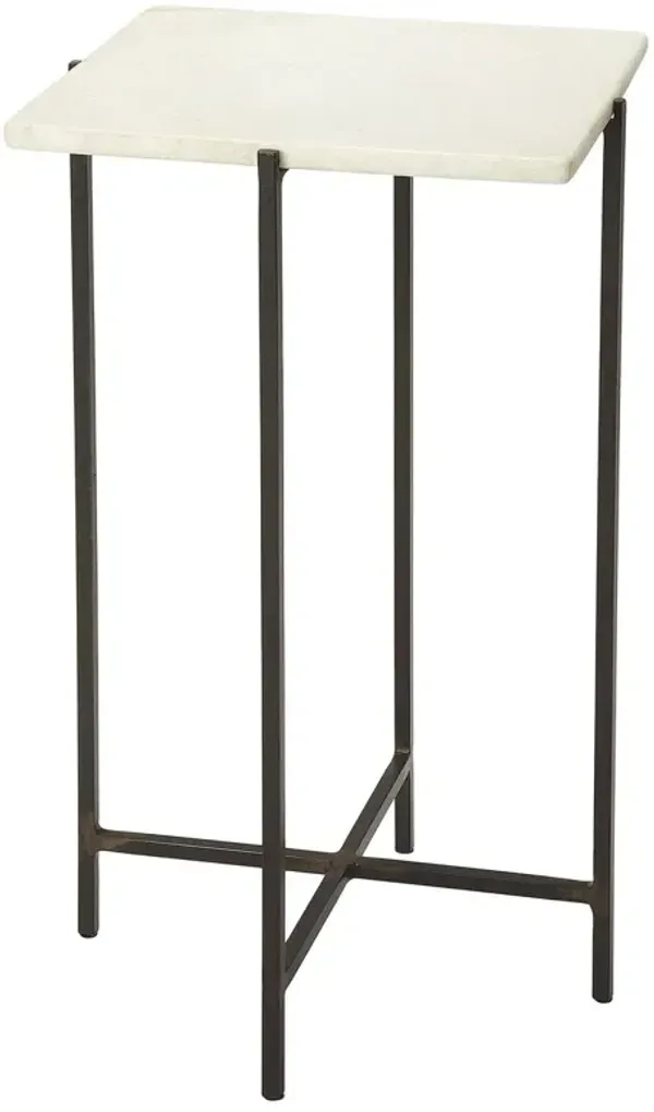 Dylan Square Marble Side Table