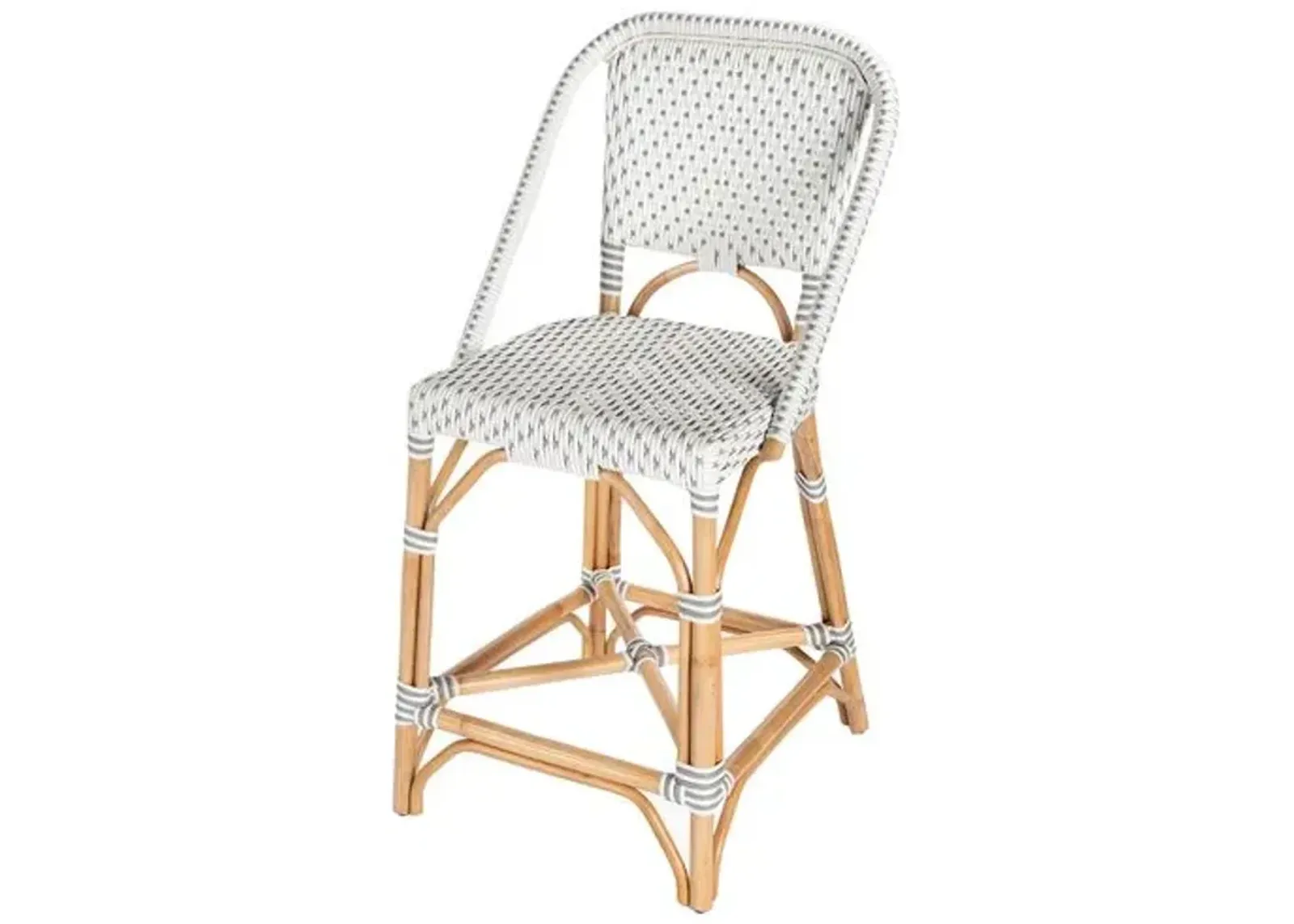 Callie Rattan 25" Counter Stool