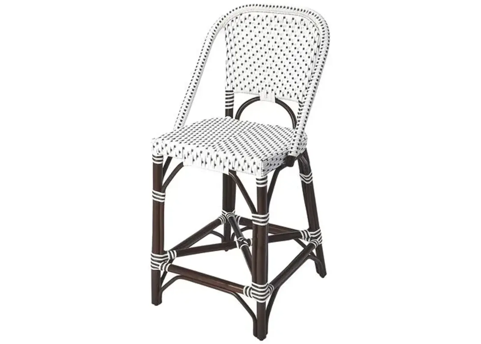 Callie Rattan 25" Counter Stool