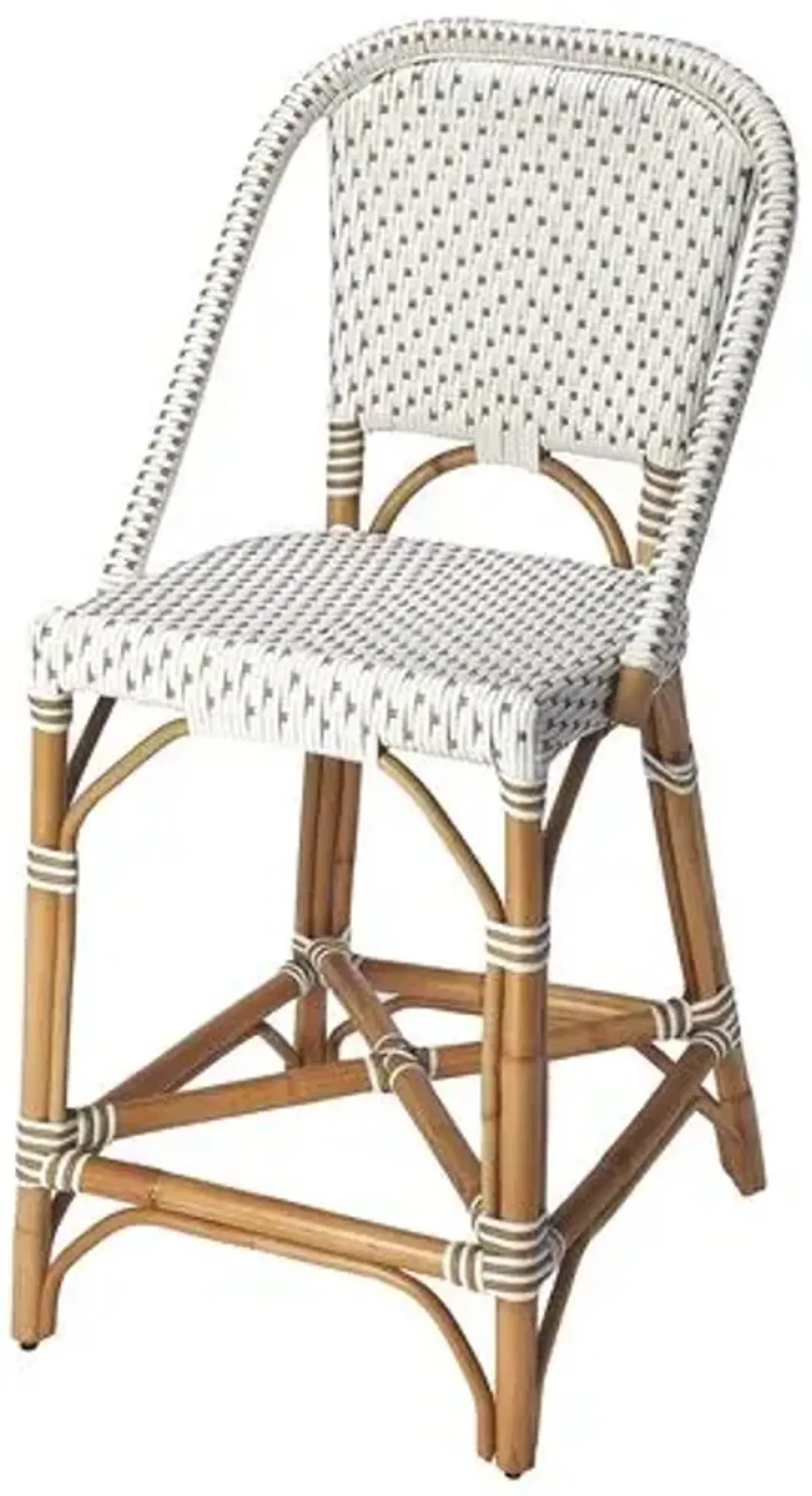 Callie Rattan 25" Counter Stool