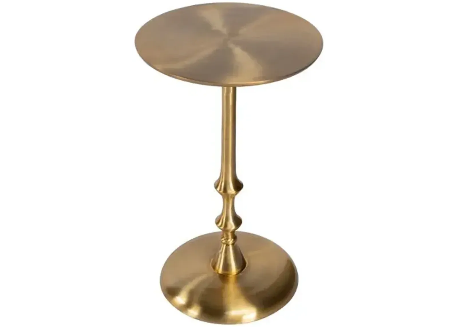 Jonah Metal Side Table - Gold