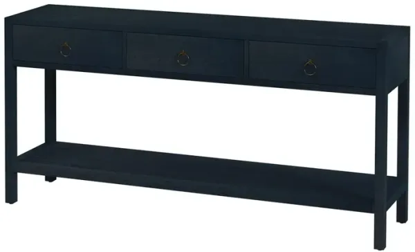 Sully 3-Drawer 65" Console Table w/ Lower Open Shelf